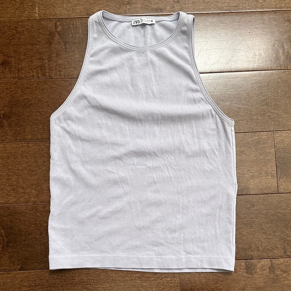 Zara Light Gray Tank Top